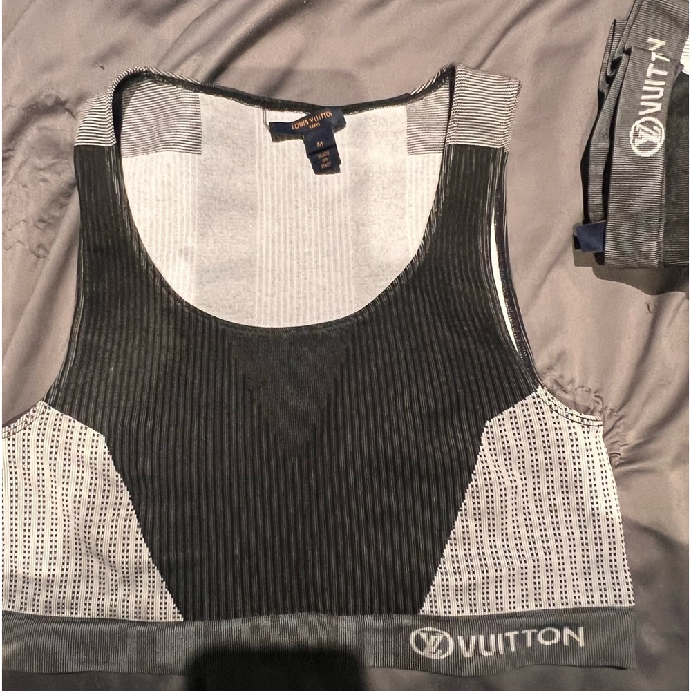 Gently used authentic Louis Vuitton activewear set
